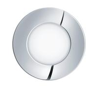 EGLO Spot encastrable Fueva 1, spot de plafond, métal moulé chromé