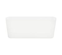 Luminaire encastrable RAPITA IP65, IP20 LED 18W en aluminium blanc 215x215x20mm