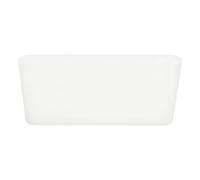 Eglo Spot encastrable LED Rapita, lampe de plafond encastré, plafonnier à encastrer carré, luminaire en aluminium et plastique blanc, blanc chaud, 15,5 x 15,5 cm