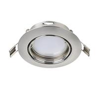 EGLO Spot encastrable Peneto, projecteur en acier nickel mat, luminaire