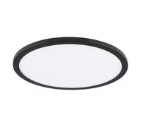 Luminaire encastrable FLEX LED 22W en aluminium noir D225mm