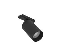 Eglo Spot LED pour système de rail Track Plus, lampe de plafond dimmable, accessoire rail, plastique noir, blanc chaud à froid, Ø 5,8 cm