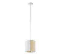Eglo Suspension Arnhem, 1 flamme, style vintage, boho, hygge, acier, papier
