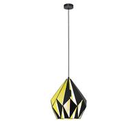 Eglo Suspension Carlton 1, suspension vintage à une lampe, lampe suspendue