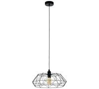 Eglo Suspension Carlton 2, suspension vintage 1 flamme, lampe suspendue