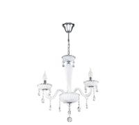 Suspension CARPENTO E14 3X40W en acier chrome D540mm