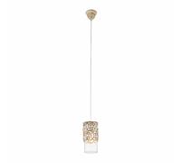Eglo Suspension industrielle en verre - Brun