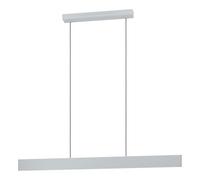 Eglo Suspension LED Andreas-Z, luminaire suspendu pour salle à manger | Plafonnier suspendu dimmable, acier gris, plastique blanc, RGB, blanc chaud-froid