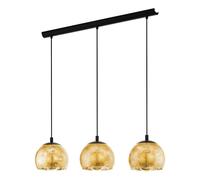 Eglo Suspension luminaire Alabraccin, lampe de plafond suspendue à 3