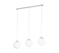 EGLO Suspension luminaire Rondo, plafonnier pour salle à manger, 3 lampes