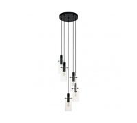 Eglo Suspension MONTEFINO E27 5x60W acier noir D350 mm