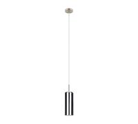 Suspension SELVINO E27 1X15W en acier nickel mat D100mm