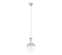 Eglo Suspension Sudbury, lampe suspendue vintage 1 flamme, style rétro