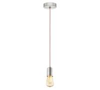 Eglo Suspension Yorth, lampe suspendue pour table à manger, acier nickel