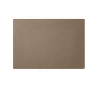 Eglooh - Mercurio - Sous main Bureau en Cuir Gris Tourterelle cm 80x50 - Coutures Artisanales et Fond Antidérapant - Made in Italy