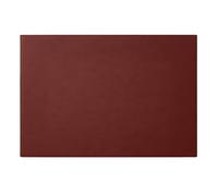 Eglooh - Mercurio - Sous main Bureau en Cuir Rouge Bordeaux cm 65x45 - Coutures Artisanales et Fond Antidérapant - Made in Italy