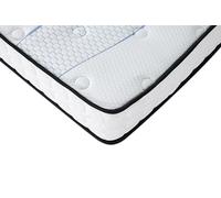 EGO HOME Matelas 140 x 200 cm, dureté H3, 23 cm, Ergonomique, en Mousse Froide, 7 Zones, de qualité supérieure, avec Housse Lavable, Respirant, certifié Öko-Tex