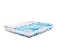 EGO HOME Matelas 160 x 200 cm, dureté H3, 23 cm, Ergonomique, en Mousse Froide, 7 Zones, de qualité supérieure, avec Housse Lavable, Respirant, certifié Öko-Tex