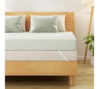 Ego Home Surmatelas 100x200, Mousse à Mémoire de Forme au Thé Vert, Épaisseur 9 cm, Confort Ergonomique, Certifié Oeko-Tex, Confortable et Respirant, Lavable, Anti-Poussière et Antidérapant