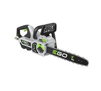 EGO Power Tronçonneuse CS1614E 40cm Guide 20.0m/s 90PX - 3/8" x 1.1mm Chaîne Batterie BA2800T 5.0Ah Quick Charger CH5500E