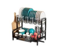 Egoutoire Vaisselle Cuisine avec 2 Niveaux inox