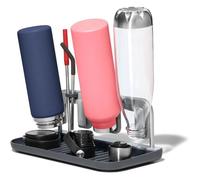 Égouttoir à Bouteilles avec Cadre en Aluminium .