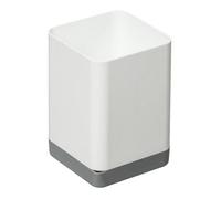 Plast Team Porte-couverts Montréal amovible 10,4x10,4x14,7 cm Blanc/Gris
