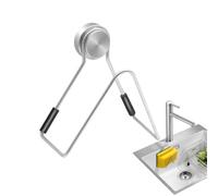 Égouttoir à éponge pour évier Grille de drainage en acier inoxydable sans