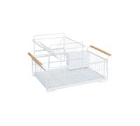 - Egouttoir à Vaisselle 2 Niveaux "Naturéo" 48cm Blanc