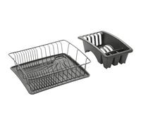 Égouttoir À Vaisselle Aquatex Plus Lava Noir Metaltex Noir