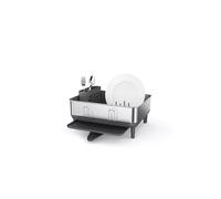 Egouttoir à vaisselle compact à cadre Inox Simplehuman - Gris