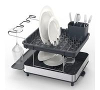 Egouttoir à vaisselle EXCEL STEEL 851647 gris, plastique, Joseph Joseph