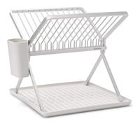 Egouttoir à vaisselle, pliable, gris clair, Brabantia