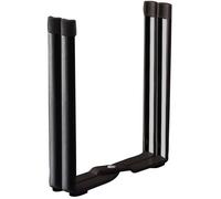 Égouttoir à vaisselle - Porte-bouteilles pliable - Égouttoir de rangement - Égouttoir à vaisselle noir - Égouttoir en acier au