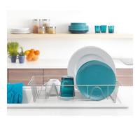Gouttoir À Vaisselle Metaltex Colonia 48x30 Cm Argent
