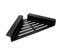 Égouttoir d'angle pour évier de cuisine - Égouttoir stable - Évier de | Acier au carbone revêtu, 20 x 2,8 cm, noir/gris, parfait pour les coins