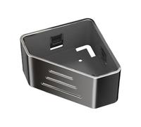 Égouttoir d'évier de 18 x 13,5 x 7,5 cm - Support pour éponge de cuisine avec ventouse, support amovible | Support de rangement de cuisine antirouille pouvant contenir des éponges, du savon, des