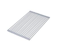 Egouttoir flexible et enroulable - silicone, acier et plastique - gris EMUCA