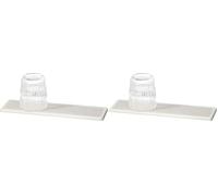 Égouttoir Mod. Damon séchage rapide accessoire cuisine hygiénique absorbant eau avec pieds silicone 30x0,9x8 cm beige terre diatomée (Lot de 2)