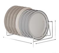 Égouttoir Vaisselle 304 Compact avec Bac - Organiseur Cuisine Antirouille Séchage Rapide Modèle(Big)