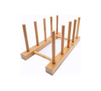 Egouttoir Vaisselle en Bois 4 rangements