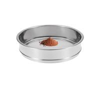 EGZASDI Tamis d'essai en Acier Inoxydable, Tamis de Laboratoire en Acier Inoxydable 304 SS, diamètre 15 cm, empilable, Plusieurs Tailles Maille(Mesh 0.9mm(900micron))