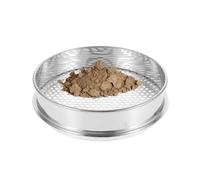 EGZASDI Tamis d'essai en Acier Inoxydable, Tamis d'essai en Acier Inoxydable, Maille de 1 à 50mm, for Laboratoire Jardin Pierre Sol(Mesh 1mm)