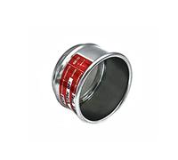 EGZASDI Tamis d'essai en Acier Inoxydable, Tamis d'essai en Laboratoire à Mailles Acier Inoxydable 304, Cadre chromé de 5cm, Tailles Maille Multiples(90 Mesh)