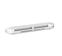 Eh 5/45 + ra - 39 bl - entree d'air hygro. acoust. 5/45+rallonge - 39db blanc