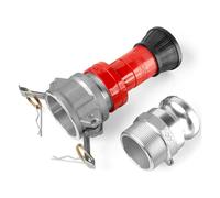 Ehaosea Buse tuyau incendie Compatibilité irrigation 2 In NPSH | Compatible avec les filetages NPSH/NPT de 2 pouces; débit constant pour les casernes de pompiers et les domaines industriels.