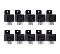 Ehdis 10 Pièces Relais 12V 40A 5 Broches Spdt, Modèle No .: JD2912-1Z-12VDC 40A 14VDC, Contacteur relais commutateur Power, Auto Commutateurs, Relais voiture