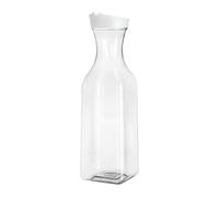 EHJRE Bouteille de thé 1,5 L, Facile à Entretenir, Carafe pour Eau Chaude et Froide, CarrÉ