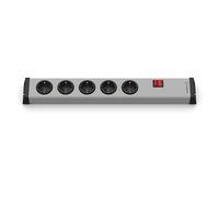 Ehmann 0201x00052300 Bloc multiprise sans câble 5 prises avec interrupteur