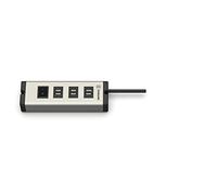 Ehmann USB Multilader 6-Port 6,3 A 0601x09032033 Station de Charge USB pour Prise Murale 6 x USB